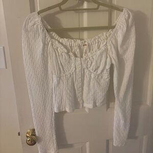 Free people longsleeve top